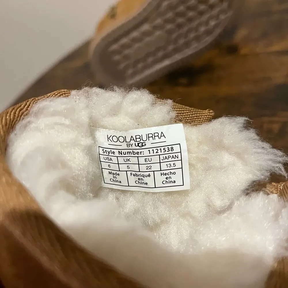 Koolaburra Ugg Boots Kids Koola Short Boot Suede‎ Toddler Size 6 - New w/o tags